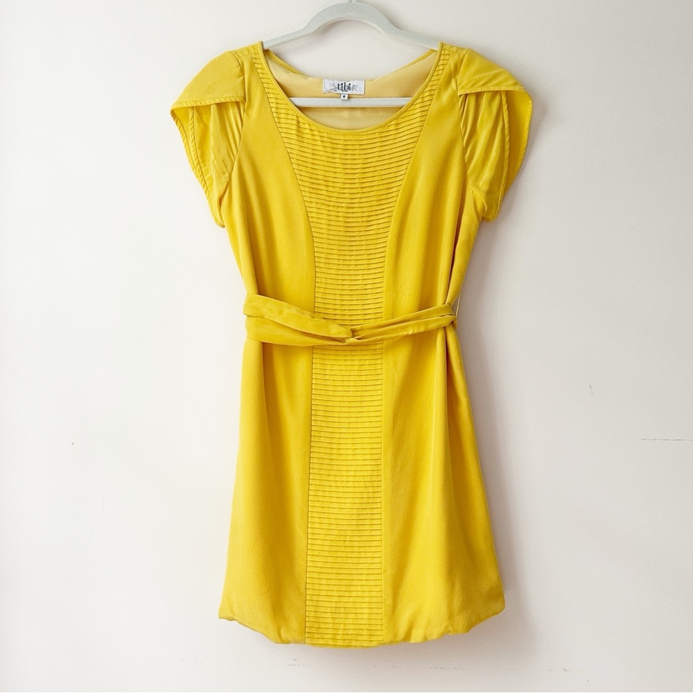Tibi 100% Silk Mini Dress